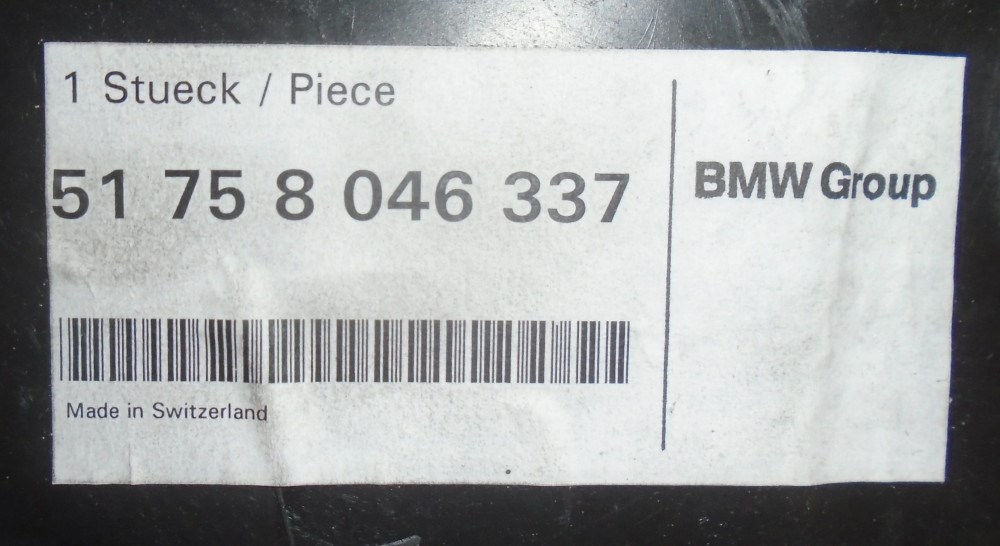 [GYÁRI ÚJ] BMW - MOTOR ALSÓ BURKOLAT -  3-AS / E92+LCI ; DIESEL - 5175 8046337 4. kép